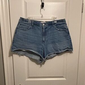 Abercrombie Denim Blue Women's Shorts - Sz. 34/18